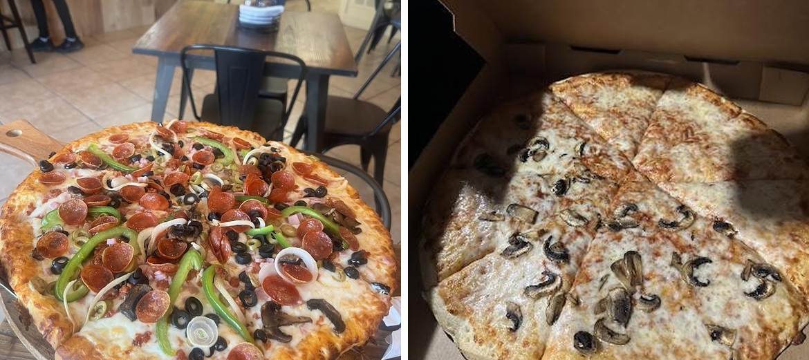 Pizza Onne West Flagler Menu